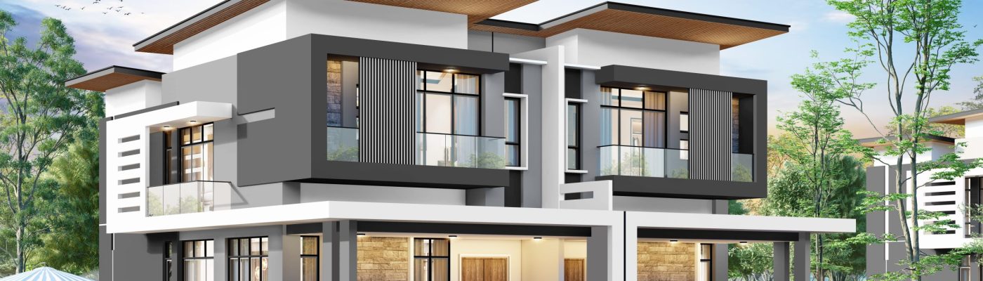 Aster Hill 3D perspective drawing (old design)